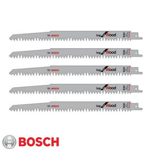 Bosch S1531L reciprocating saw blades shark sabre wood pruning recipro Pack of 5