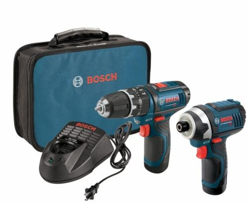 12-Volt Lithium-Ion Cordless Drill Driver and Impact LED Light 2 Tool Combo Kit