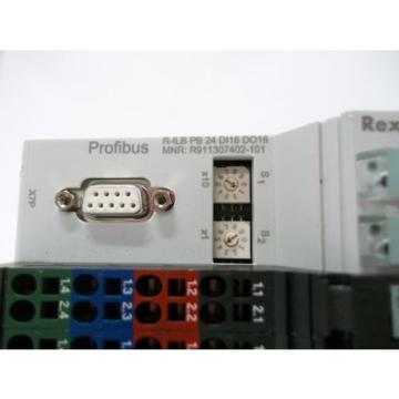 Rexroth Germany Greece R-ILBPB24DI16DO16 Profibus I/O Network Terminal Block 16pts (PLC3138)