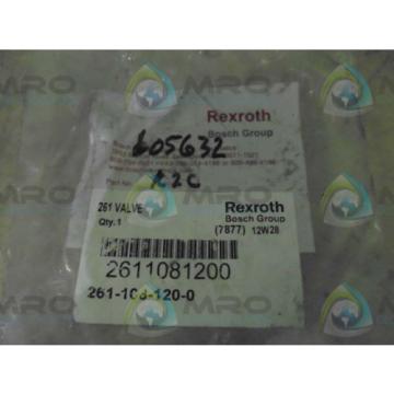 REXROTH Singapore Germany 261-108-120-0 *NEW IN BOX*