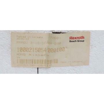 Origin REXROTH INDRAMAT RMA022-16DC024-200 OUTPUT MODULE 24VDC, 2AMP