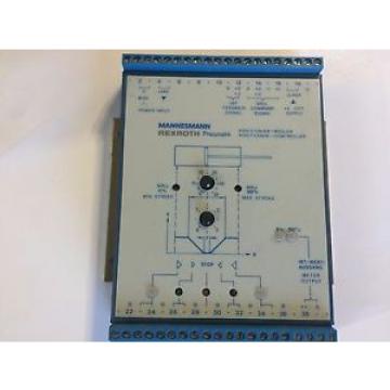 Rexroth-5460190010 Canada Italy Positioner Controller 09-96 24V Power Input