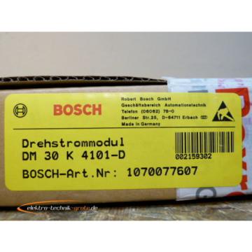 Bosch Korea USA Rexroth DM 30 K 4101-D Drehstrommodul 1070077607   &gt; ungebraucht! &lt;