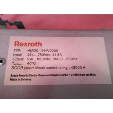 Busch China china Rexroth Indradrive HMD01.1N-W0020-A-07-NNNN HMD01.1N-W0020 R911305062