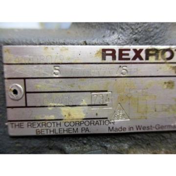 REXROTH Italy Germany DR10/542/100Y/V/5 PILOT OPERATED PRESSURE REDUCING VALVE