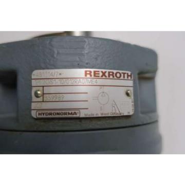 REXROTH USA Germany 1PF2GS1-10/012RA07ME4 HYDRAULIC GEAR PUMP D539251