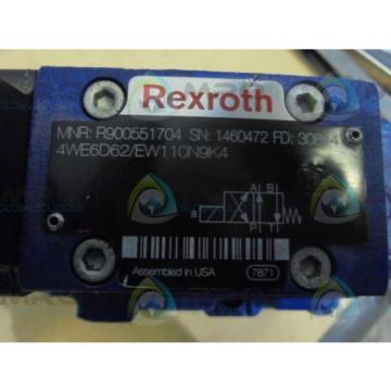 REXROTH Korea Egypt 4WEH22D76/6EW1109K4 *NEW NO BOX*