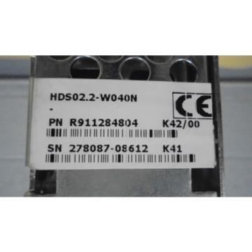 REXROTH China France INDRAMAT HDS02.2-W040N SERVO DRIVE *RECONDITIONED*
