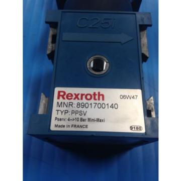 LOT OF 2 Origin REXROTH 8901700140 PPSV PILOT PROGRESSIVE START UP VALVE C25i U4