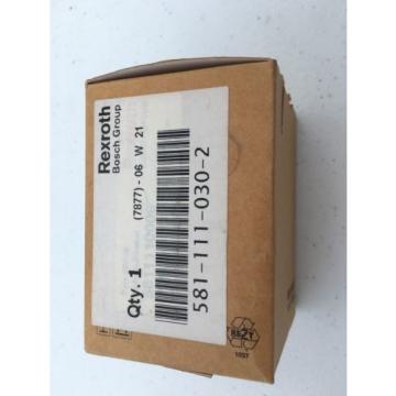 5811110300 581-111-030-0 Rexroth Air Valve 5/2 Single Solenoid Spring Return