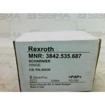 Rexroth Canada Dutch 3842.535.687 Scharnier Hinge New