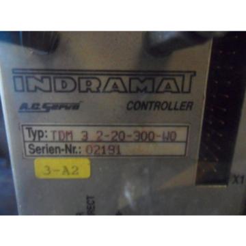 Nice Dutch Dutch Bosch Rexroth INDRAMAT TDM 3.2-20-300-W0 A.C Servo Controller