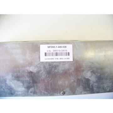 Rexroth India Russia Indramat #NDF03.1-480-030 Line Filter New 3/2