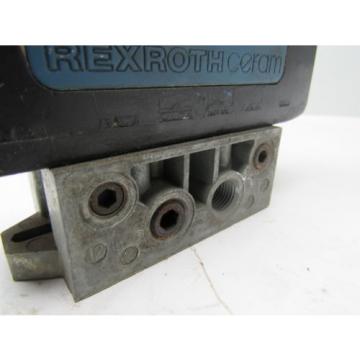 Rexroth Australia Italy Ceram L694 1444A-03-3 Pneumatic valve w/solenoid