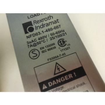 REXROTH Australia Korea INDRAMAT NFD03.1-480-007 LINE FILTER USED U4