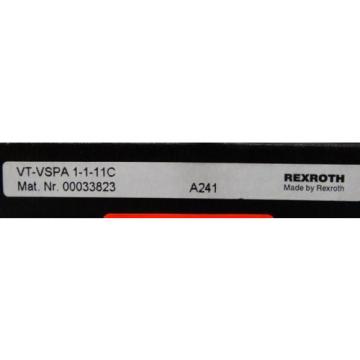 Rexroth Canada Australia VT-VSPA 1-1-11C  00033823 Verstärkerkarte -unused/OVP-