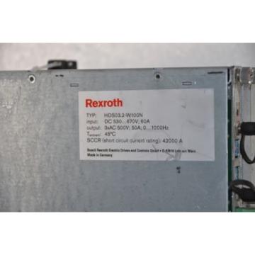 Rexroth Indramat AC-Servo Controller HDS032-W100N-HS32-01-NW ,50A, 0-1000Hz,