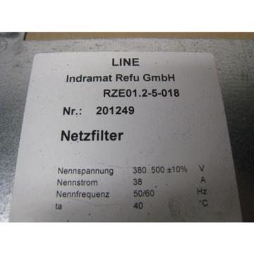 Rexroth Egypt Korea Indramat RZE01.2-5-018 RD500 Drive EMC Filter Line Reactor Free Shipping
