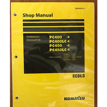 Komatsu Service PC400-8 PC400LC-8 PC450-8 PC450LC-8 Manual Shop Repair