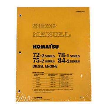 Komatsu Engine 72-2, 75-2, 78-1, 84-2 Service Manual