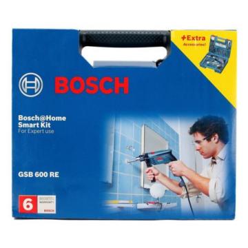 Brand New Bosch GSB 600 RE Smart Drill Kit - 13mm 600w | Free Shipping