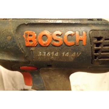 BOSCH MODEL #33614 CORDLESS 1/2&#034; CHUCK 14.4V DRILL/DRIVER PLUS BATTERY &amp; CHARGER