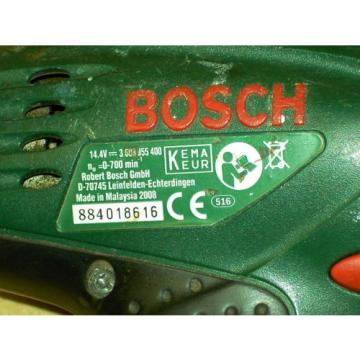 Bosch Akkuschrauber PSR 14,4 Ladegerät AL 1404 2 x  Akku guter Zustand