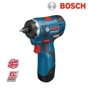 Bosch GSR 10.8V-EC HX Cordless screwdriver Driver ( 2 x 2.0Ah ) - FedEx