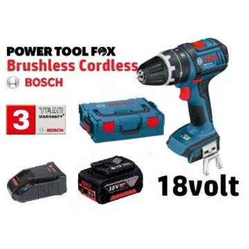 2 x  Bosch GSB 18V-ECDS Brushless Cordless COMBI DRILLS 0615990HH0 3165140894944