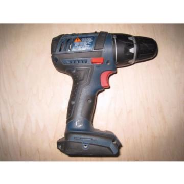 BOSCH DDS181 18V LITHIUM-ION 1/2&#034;  CORDLESS DRILL/DRIVER - TOOL ONLY
