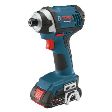 Bosch CLPK234-181 18-Volt Lithium-Ion 2-Tool Combo Kit with 1/2-Inch Compact ...