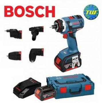 Bosch GSR18V-ECFC2 18V Cordless FlexiClick 5in1 Multi Head Dynamic Drill System