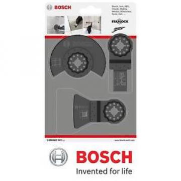 Bosch 2608662342 Tile Blade Starlock Blade Set for Multi-Tools 3 Piece