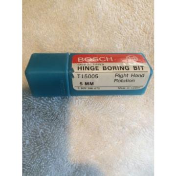BOSCH-T15005 5 mm Right Twist Hinge Boring Bit