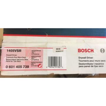 Bosch, Drywall Drill Driver 1405 VSR, #386, NEW in Box,