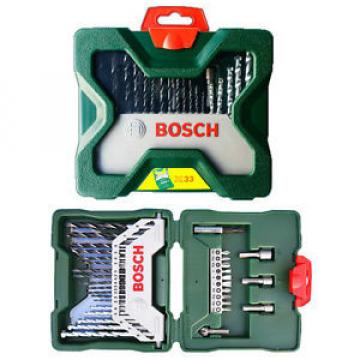 Bosch Multi-Purpose 33pc X line Bit Set - Driver Drill Bits Wood concrete metals