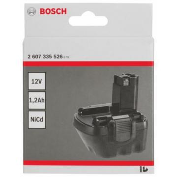 new Genuine Bosch NiCAD 12V-1.2AH- PRO BATTERY Drills 2607335526 3165140308151