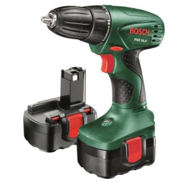 Bosch 14.4V Cordless Drill Driver Kit (Drill + Batteries + Charger)