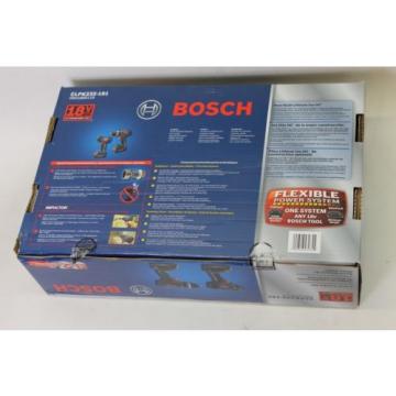 BNIB BOSCH 18V Max Cordless Lithium-Ion 2-Tool Combo Kit CLPK232-181 120V