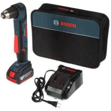 Bosch Li-Ion Right Angle Drill/Driver Cordless Power Tool Kit 1/2in 18V Keyless
