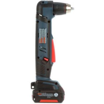 Cordless Right Angle Drill Variable Speed Keyless Chuck 18 Volt Lithium-Ion Kit