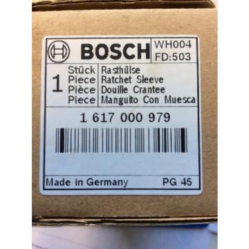 Genuine Bosch Ratchet Sleeve 1617000979 Spare Part Brand New Unused