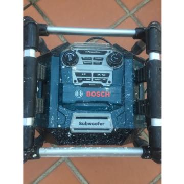 Bosch Job Site Powerbox Radio 360 Aux-In iPod/MP3 Built In Equalizer