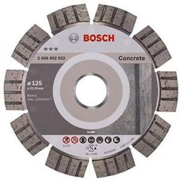 Bosch Disco Diamantato Best Per Concrete, 125 X 22,23 X 2,2 X 12 Mm, 2608602652