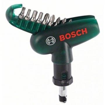 Bosch Screwdriver Assorted Power Tools Bit Head 10 Piece Set Plastic Blister