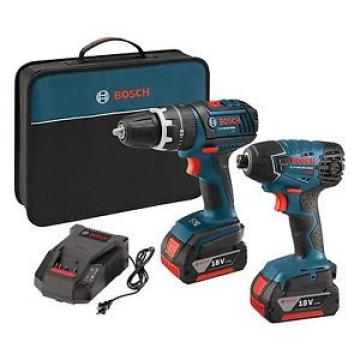 Bosch CLPK237-181 18-volt Lithium-Ion 2-Tool Combo Kit with 1/2-Inch Hammer D...