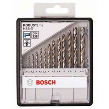 Bosch 2607010538 135 mm HSS-G Drill Bits (13-Piece)
