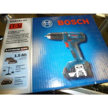 Bosch DDB181-02 18V Lithium Ion Drill