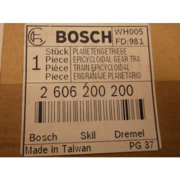 New BOSCH Service Parts 2606200200 Epicycloidal Gear Train (A42)