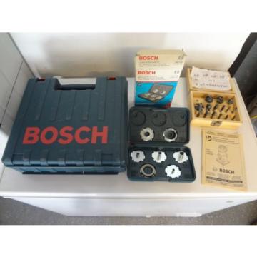 Bosch PR20EVS Router Package with Template Guide Kit (RA1125) &amp; 15 Router Bits